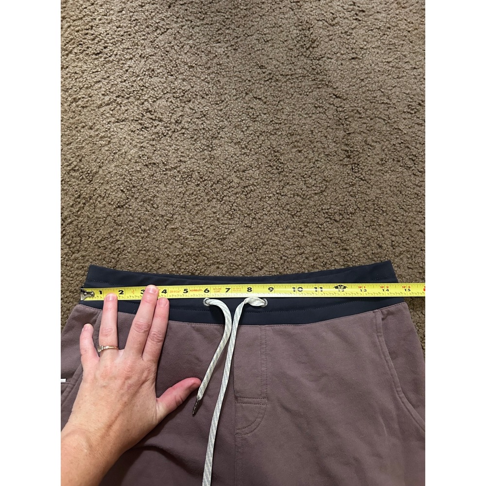 Vuori Performance Jogger Pants Womens Dusty Plum Black Waistband Drawstring - Picture 8 of 10